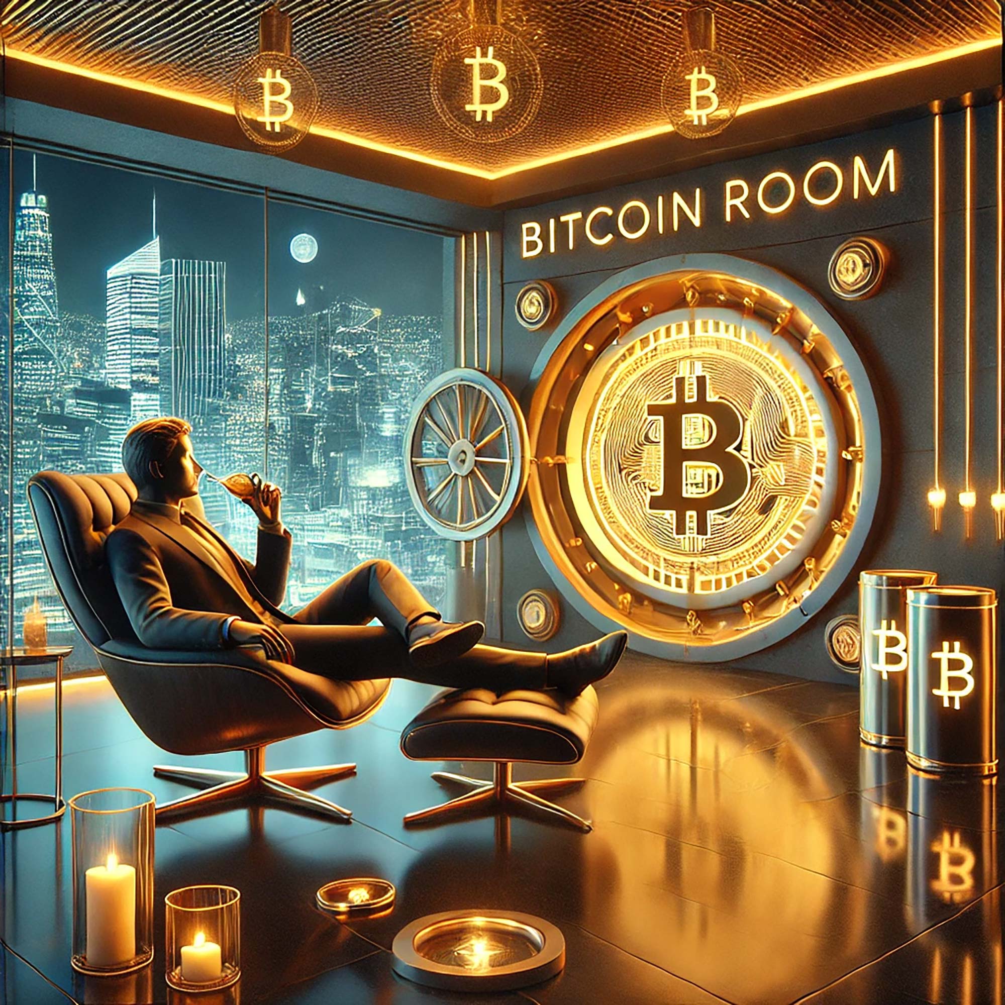 Bitcoin Room at Tech Club